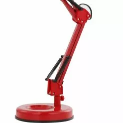 Globo Lampes à Poser Lampe De Bureau En Métal Rouge -Luminaires Soldes lampe de bureau en metal rouge 2