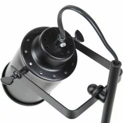 Beliani Lampes à Poser Lampe De Bureau Noir -Luminaires Soldes lampe de bureau noir 3