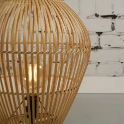 Good & Mojo Lampes à Poser Lampe De Sol Bambou H50cm -Luminaires Soldes lampe de sol bambou h50cm 3