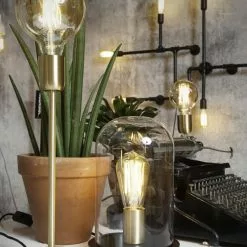 It's About Romi Lampes à Poser Lampe De Table Cloche En Verre H29cm -Luminaires Soldes lampe de table cloche en verre h29cm 2