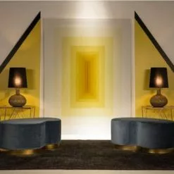 Thai Natura Lampes à Poser Lampe De Table Design Couleur Dorée 5 Thai Natura Lampes à Poser Lampe De Table Design Couleur Dorée -Luminaires Soldes lampe de table design couleur doree 2