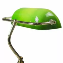 QAZQA Lampes à Poser Lampe De Table En Acier Vert -Luminaires Soldes lampe de table en acier vert 3