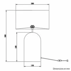 Keria Lampes à Poser Lampe De Table En Canage Naturel -Luminaires Soldes lampe de table en canage naturel 3
