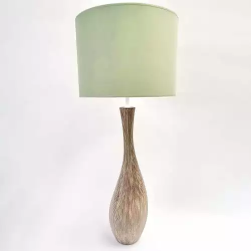 Keria Lampes à Poser Lampe De Table En Ceramic Marron 3 Keria Lampes à Poser Lampe De Table En Ceramic Marron – Image 3