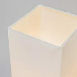 QAZQA Lampes à Poser Lampe De Table En Métal Blanc -Luminaires Soldes lampe de table en metal blanc 11