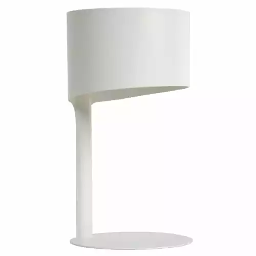 Lucide Lampes à Poser Lampe De Table En Métal Blanc 5 Lucide Lampes à Poser Lampe De Table En Métal Blanc – Image 5