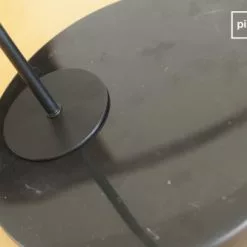 PIB Lampes à Poser Lampe De Table En Métal Et Marbre Noir -Luminaires Soldes lampe de table en metal et marbre noir 2