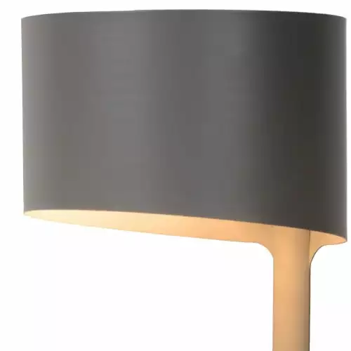 Lucide Lampes à Poser Lampe De Table En Métal Gris 3 Lucide Lampes à Poser Lampe De Table En Métal Gris – Image 3