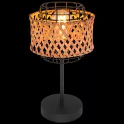 Globo Lampes à Poser Lampe De Table En Métal Naturel -Luminaires Soldes lampe de table en metal naturel 2