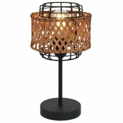 Globo Lampes à Poser Lampe De Table En Métal Naturel