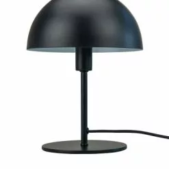 Dyberg Larsen Lampes à Poser Lampe De Table En Métal Blanc Mat, H 30 Cm D 20 Cm -Luminaires Soldes lampe de table en metal noir mat h 30 cm d 20 cm