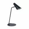 Dyberg Larsen Lampes à Poser Lampe De Table En Métal Noir Mat , H 55 Cm D 22 Cm