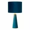 Lampea Lampes à Poser Lampe De Table En Métal Turquoise 47 Cm