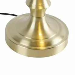 QAZQA Lampes à Poser Lampe De Table En Verre Doré/laiton -Luminaires Soldes lampe de table en verre dore laiton 5