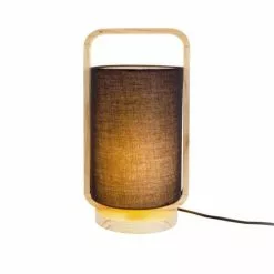 Present Time Lampes à Poser Lampe De Table Snap Wood Pin Noir -Luminaires Soldes lampe de table snap wood pin noir 4