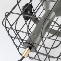 BOITE A DESIGN Lampes à Poser Lampe Design En Métal Gris -Luminaires Soldes lampe design en metal gris 5