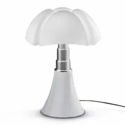Martinelli Luce Lampes à Poser Lampe Ampoules LED Pied Télescopique Noir H66-86cm -Luminaires Soldes lampe dimmer led pied telescopique blanc h66 86cm