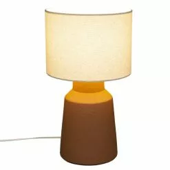 Decoratie Lampes à Poser Lampe Droite Fiji Terra H39cm -Luminaires Soldes lampe droite fiji terra h39cm 3