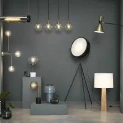 Maisons Du Monde Lampes à Poser Lampe En Chêne Strié Et Abat-jour En Coton Blanc -Luminaires Soldes lampe en chene strie et abat jour en coton blanc 1000 9 16 211863 3