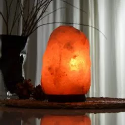 Zen'Arôme Guirlandes Et Décorations Lumineuses Lampe En Cristal De Sel D'Himalaya De 2 à 3 Kg -Luminaires Soldes lampe en cristal de sel d himalaya de 2 a 3 kg 2