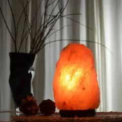 Zen'Arôme Guirlandes Et Décorations Lumineuses Lampe En Cristal De Sel D'Himalaya De 2 à 3 Kg -Luminaires Soldes lampe en cristal de sel d himalaya de 2 a 3 kg 4