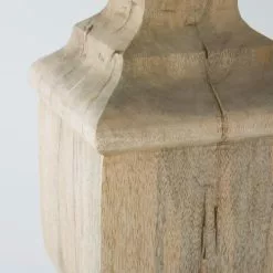 Maisons Du Monde Lampes à Poser Lampe En Manguier Et Abat-jour Gris Anthracite -Luminaires Soldes lampe en manguier et abat jour gris anthracite 1000 5 31 177315 3