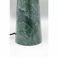 Kare Design Lampes à Poser Lampe En Marbre Vert Et Acier Doré -Luminaires Soldes lampe en marbre vert et acier dore 2