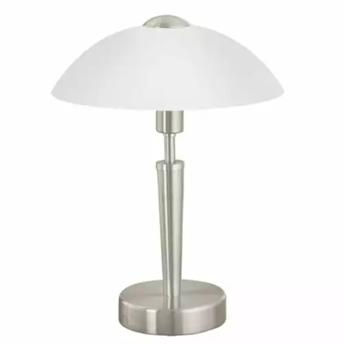 Eglo Lampes à Poser Lampe En Métal Argenté 1 Eglo Lampes à Poser Lampe En Métal Argenté