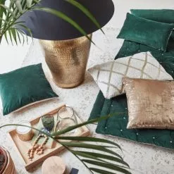 Maisons Du Monde Lampes à Poser Lampe En Métal Bronze Et Abat-jour Noir -Luminaires Soldes lampe en metal bronze et abat jour noir 1000 1 6 177413 12