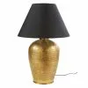 Maisons Du Monde Lampes à Poser Lampe En Métal Bronze Et Abat-jour Noir