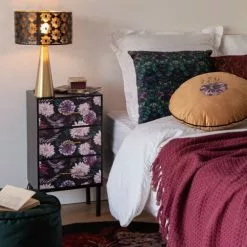 Maisons Du Monde Lampes à Poser Lampe En Métal Doré Et Verre Noir -Luminaires Soldes lampe en metal dore et verre noir 1000 6 26 228027 3