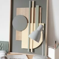 Maisons Du Monde Lampes à Poser Lampe En Métal Gris -Luminaires Soldes lampe en metal gris 1000 12 39 224514 3