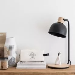 Maisons Du Monde Lampes à Poser Lampe En Métal Noir Et Manguier -Luminaires Soldes lampe en metal noir et manguier 1000 1 3 195450 3