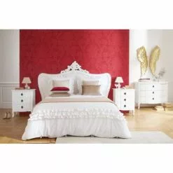 Maisons Du Monde Lampes à Poser Lampe En Paulownia Et Abat-jour Coloris Lin -Luminaires Soldes lampe en paulownia et abat jour coloris lin 1000 6 14 153108 5