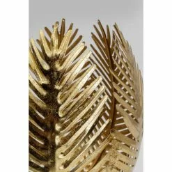 Kare Design Lampes à Poser Lampe Feuilles En Acier Doré -Luminaires Soldes lampe feuilles en acier dore 2