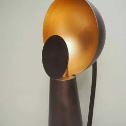 Chehoma Lampes à Poser Lampe Haute à Poser En Métal Noir -Luminaires Soldes lampe haute a poser en metal noir 3