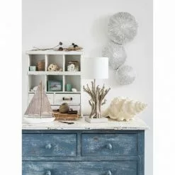 Maisons Du Monde Lampes à Poser Lampe Imitation Bois Flotté Et Abat-jour Blanc -Luminaires Soldes lampe imitation bois flotte et abat jour blanc 1000 12 26 119131 5