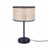 LUMISKY Lampes à Poser Lampe Intérieur Fibre Naturelle Beige H42CM