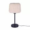 LUMISKY Lampes à Poser Lampe Intérieur Rotin Beige H44CM
