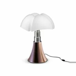 Martinelli Luce Lampes à Poser Lampe LED Argentée Avec Variateur H35cm -Luminaires Soldes lampe led cuivree avec variateur h35cm 4