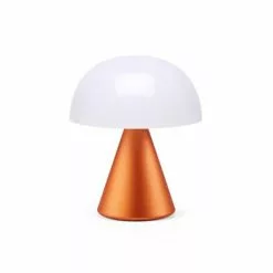 Lexon Lampes à Poser Lampe LED Portable Medium En Aluminium Orange -Luminaires Soldes lampe led portable medium en aluminium orange 2