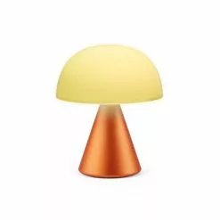 Lexon Lampes à Poser Lampe LED Portable Medium En Aluminium Orange -Luminaires Soldes lampe led portable medium en aluminium orange 3