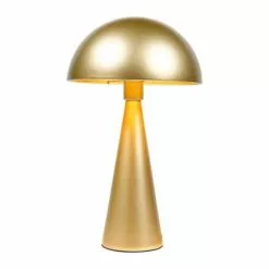 Decoratie Lampes à Poser Lampe Métal Emo Dorée -Luminaires Soldes lampe metal emo doree 2