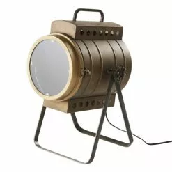 Maisons Du Monde Lampes à Poser Lampe Projecteur En Métal Coloris Bronze Effet Vieilli