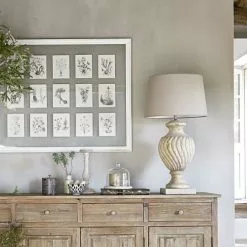 Maisons Du Monde Luminaires Lampe Sculptée Et Abat-jour En Tissu H 84 Cm -Luminaires Soldes lampe sculptee et abat jour en tissu h 84 cm 1000 1 2 139197 28