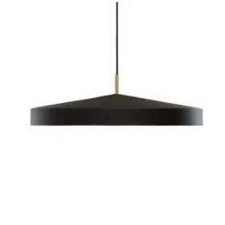 OYOY Living Design Suspensions Lampe Suspendue Noire Métal Revêtement Par Poudre Ø65xH19cm -Luminaires Soldes lampe suspendue noire metal revetement par poudre oe65xh19cm 2