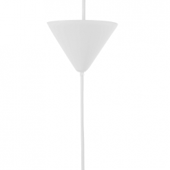 Beliani Suspensions Lampe Suspension Blanc -Luminaires Soldes lampe suspension blanc 2