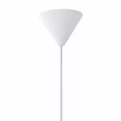 Beliani Suspensions Lampe Suspension Blanche -Luminaires Soldes lampe suspension blanche 4