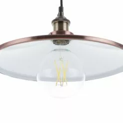 Beliani Suspensions Lampe Suspension Cuivré -Luminaires Soldes lampe suspension cuivre 3