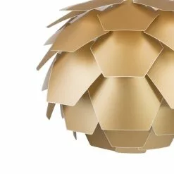 Beliani Suspensions Lampe Suspension Dorée Mini -Luminaires Soldes lampe suspension doree mini 2